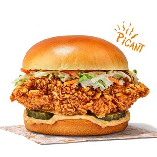 Spicy Coleslaw Chicken Sandwich 