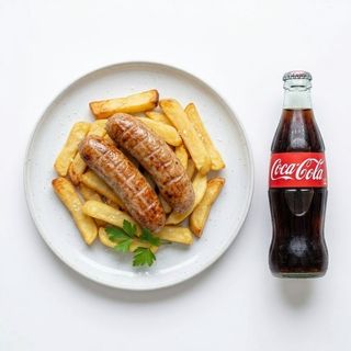Sausage Beef / Chicken And Chips