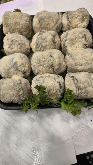 Involtini di melanzane con provola affumicata / carne macinata e speck 500 g