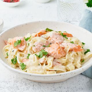 Tagliatelles Au Saumon