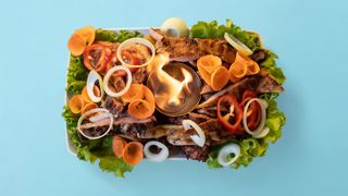 Плато Аркадия с гарнитура (1800г)