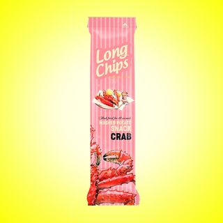 Чіпси Long Chips 75г Зі Смаком Краба