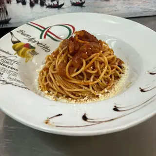 Spaghetti A la Amatriciana