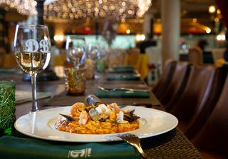 Risotto con mariscos