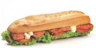 Panino tikka baguette