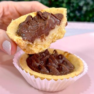 Tortinha de Doce de Leite com Nutella