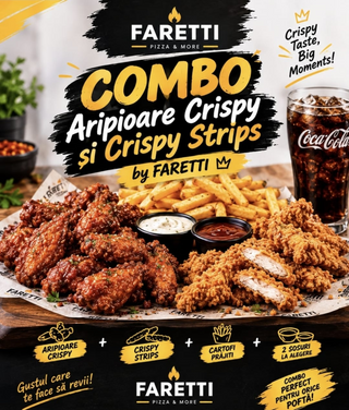 !!! MIX COMBO FARETTI 5 ARIPIOARE+ 5 CRISPY  !!!