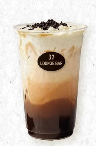 Cheese milk tea caramello con tapioca