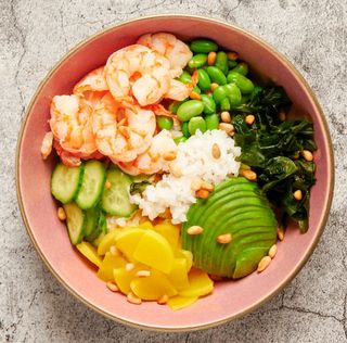 Поке с тигрови скариди (410гр)