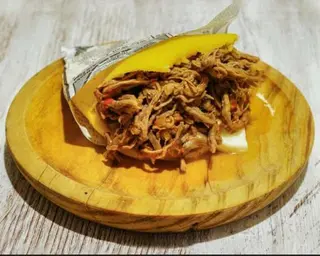 Arepa De Queso Y Bacon 