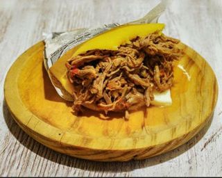 Arepa De Queso Y Bacon 