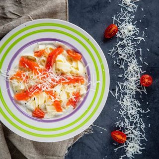 Tagliatelle Al Salmone