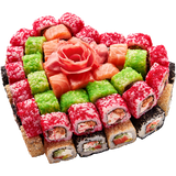 Суші-торт Love Story (9 ролів, 72 шт., 2400 г)
