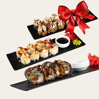 Америка+Якимашита с лососем+Салмон темпура в подарок