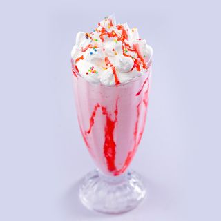 Strawberry milkshake