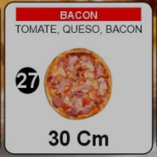 27.pizza Bacon 