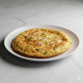 Tortilla de bacalao portuguesa