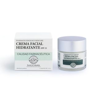 Crema Facial Hidratante Calidad Farmacéutica  50Ml. Spf 15.