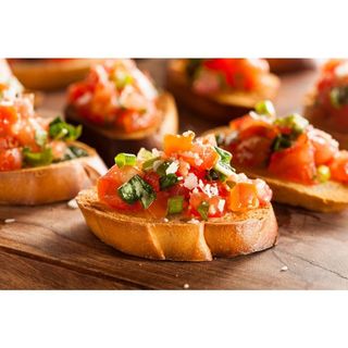 Tomato & feta bruschetta