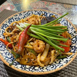 Seafood Lagman 