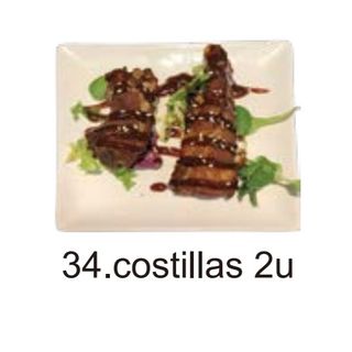 34. Costillas (4 Pza.)