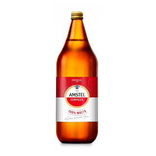Cerveza Amstel (1 Lt.)
