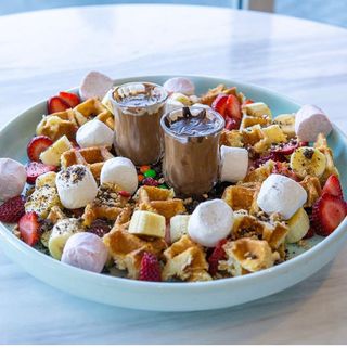 Aperitivo dolce per 2 persone con estathe gusto pesca 