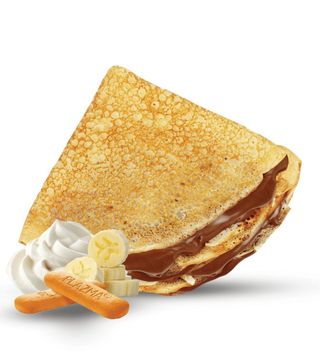 Palačinka sa eurokremom, bananom i plazmom