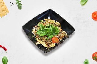 Рис з куркою та овочами