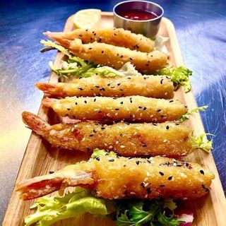 Langostino rebozado sésamo (6 uds.)