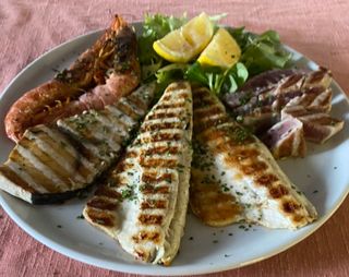 La nostra grigliata di pesce e crostacei