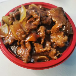 186. Donbur vitello in salsa al pepe nero
