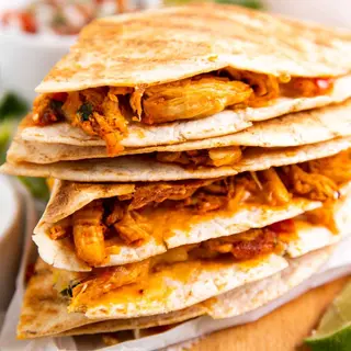 Pulled Chicken Quesadilla