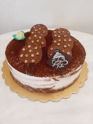 Torta cheesecake pan di stelle 1 kg 