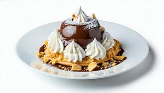 Sbriciolata crema Chantilly e Nutella