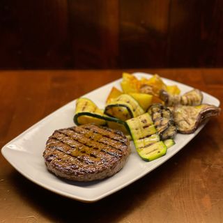 Hamburger con verdure