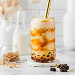 Caramel Milk Boba