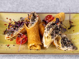 Млинці з куркою та грибами (200г)