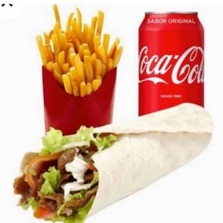 Menú Burrito De Pollo