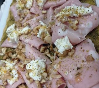 Mortadella e pistacchio