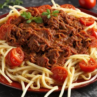 Espaguetis Boloñesa