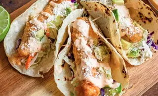 Tacos de pescado