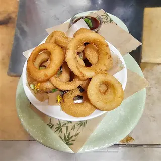AROS DE CEBOLLA REBOZADOS