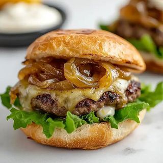 Cheese Burger Caramélisé