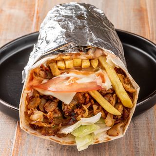 Shaorma de puisor la lipie