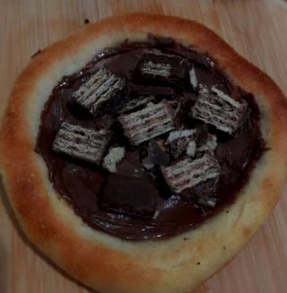 Kit Kat com chocolate 