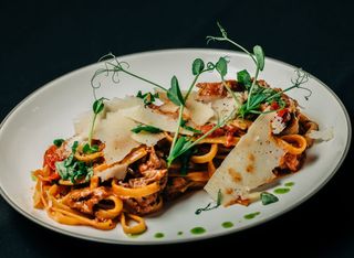 Tagliatelle cu mușchi de vită