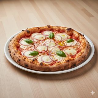 Pizza de  cebolla (26 cm.)