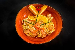 Tagliatelle di Gamberetti