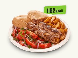 Тарілка з куркою велика (700g)